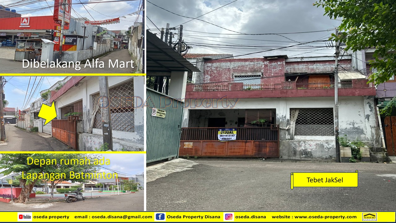 Di Jual Rumah di Jln Tebet Dalam II  Jakarta Selatan  - RM ID  071